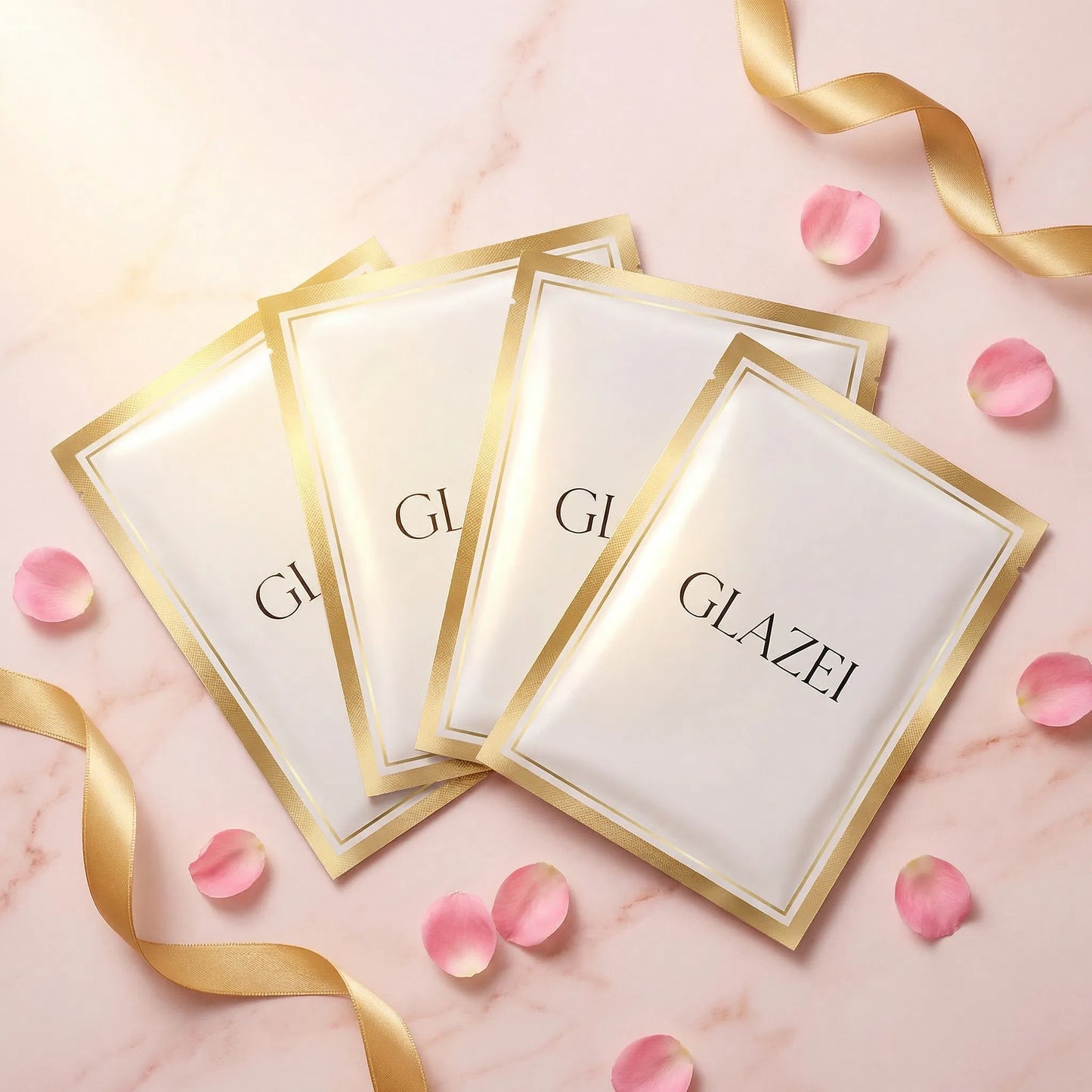 GLAZEI Glass Skin Radiance Mask - Glass Skin Ritual (4-Pack)