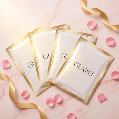 GLAZEI Glass Skin Radiance Mask - Glass Skin Ritual (4-Pack)
