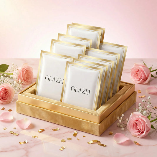 GLAZEI Glass Skin Radiance Mask - K-Beauty Vault (8-Pack)